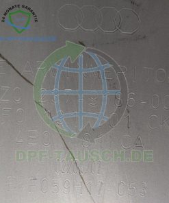 Alternative view of ORIGINAL DPF Dieselpartikelfilter Rußpartikelfilter Audi A6 2.7 TDI 3.0 TDI