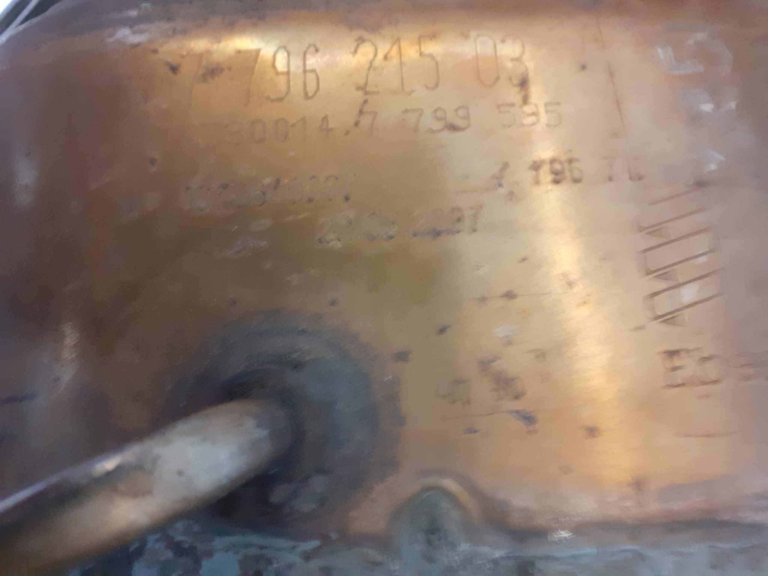 Original Dieselpartikelfilter für BMW 335d 535d 635d X3 X5 X6 - 7796215 – Bild 2